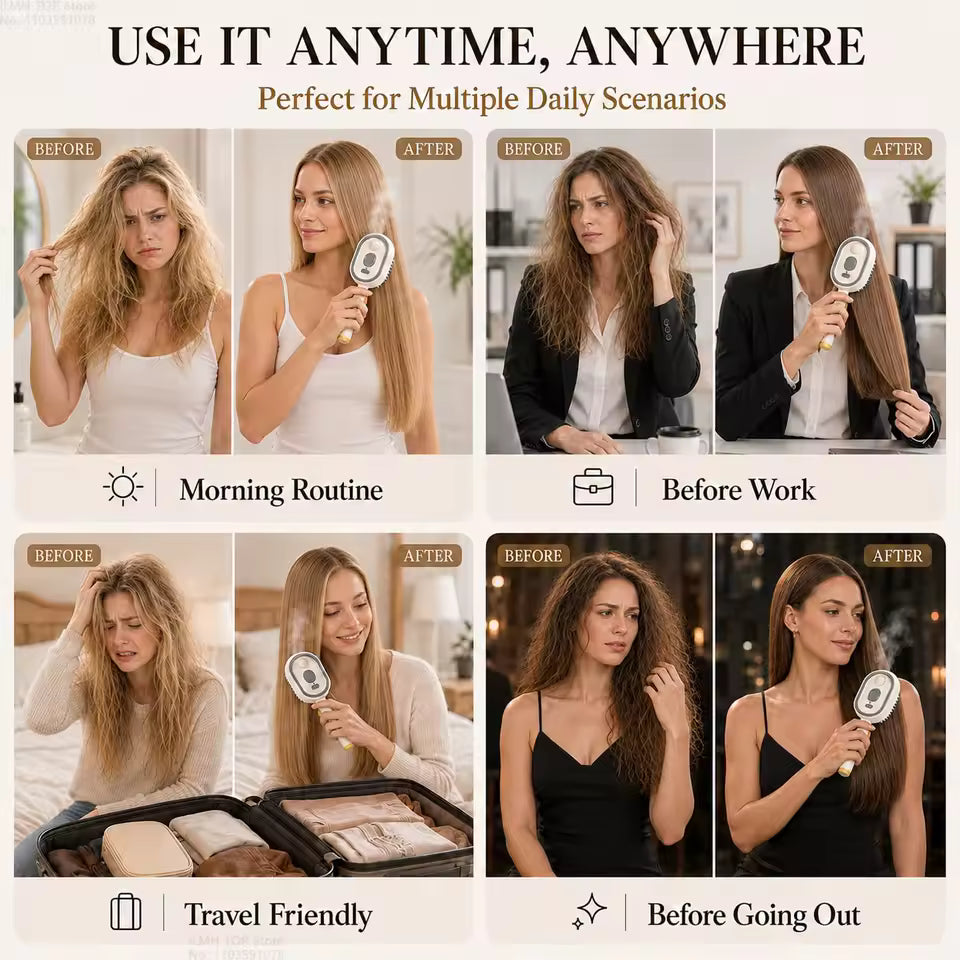 Aoifn™ Electric Spray Hair Brush